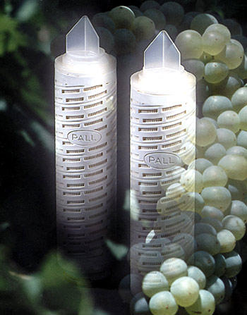 The Pall OenoPure cartridge is Pall's most recent and advanced solution for membrane filtration of wine.